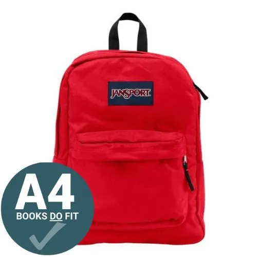 ■ JanSport Superbreak Backpack - Red Tape