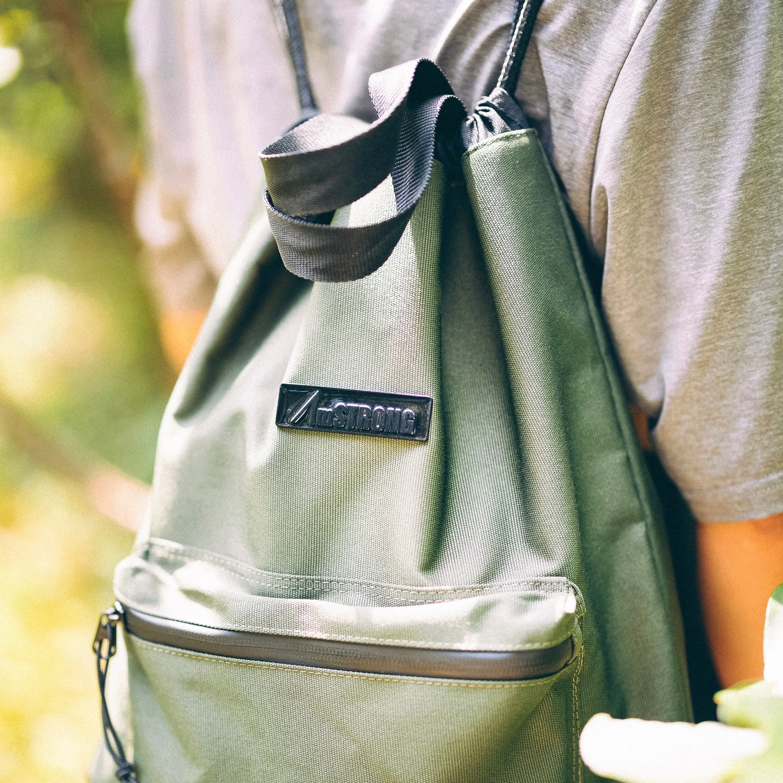 02-DRAWSTRING BAG | Army Green