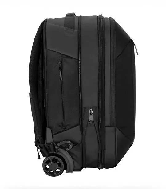 15.6in EcoSmart® Mobile Tech Traveler Rolling Backpack Black