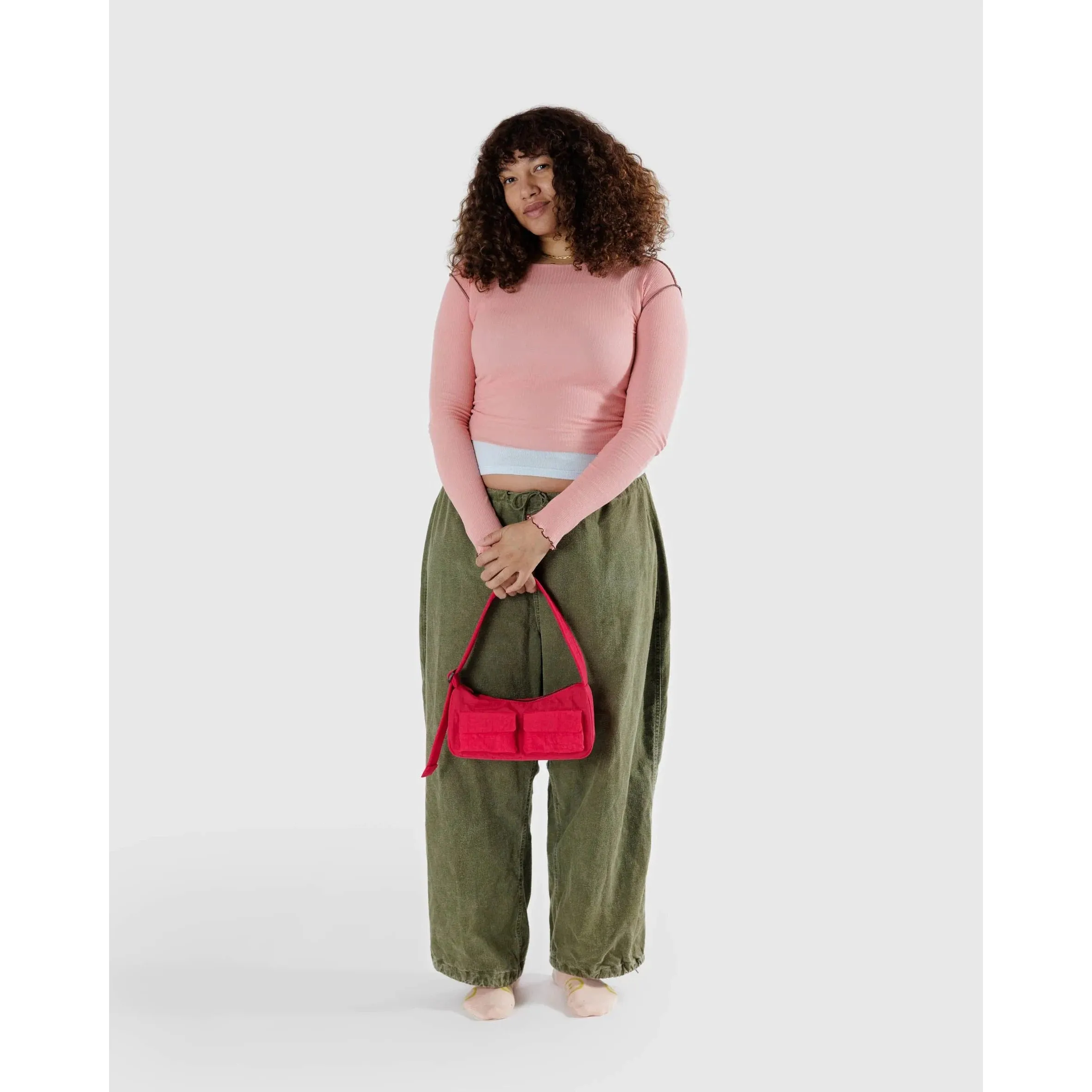 Baggu - Cargo Shoulder bag - Candy Apple