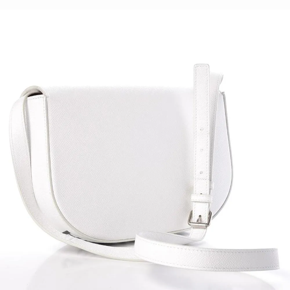 Balenciaga White Logo Ville Day Bag