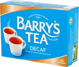 Barry’s Tea Decaf 80 Bags 250g (8.8oz)