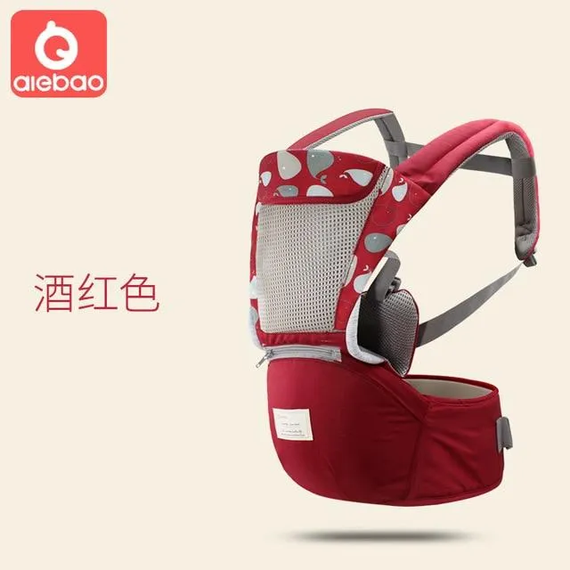 Breathable Ergonomic Baby Carrier Backpack Portable Infant Baby Carrier Kangaroo Hipseat