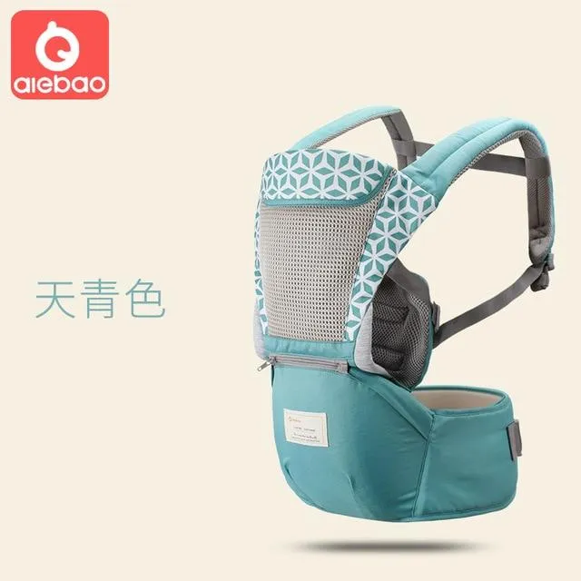 Breathable Ergonomic Baby Carrier Backpack Portable Infant Baby Carrier Kangaroo Hipseat