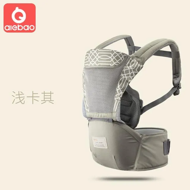 Breathable Ergonomic Baby Carrier Backpack Portable Infant Baby Carrier Kangaroo Hipseat