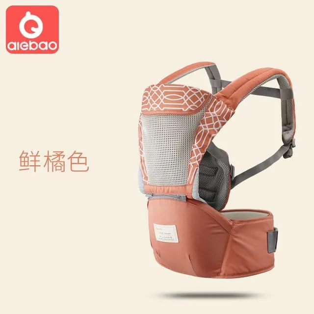 Breathable Ergonomic Baby Carrier Backpack Portable Infant Baby Carrier Kangaroo Hipseat