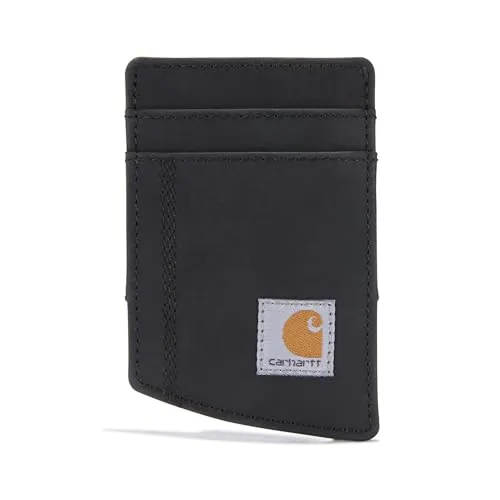 Carhartt B0000241 Men's Casual Saddle Leather Front Pocket Wallets