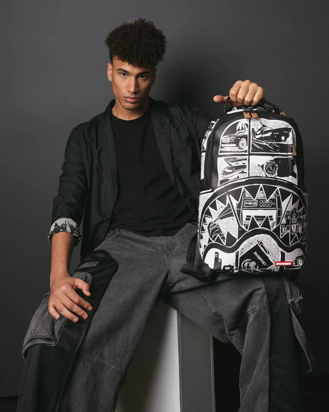 Comic Book Inverted Dlxsv Backpack