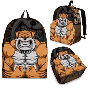 Customize It - Over Sized Mascot BackPack1-Bulldog