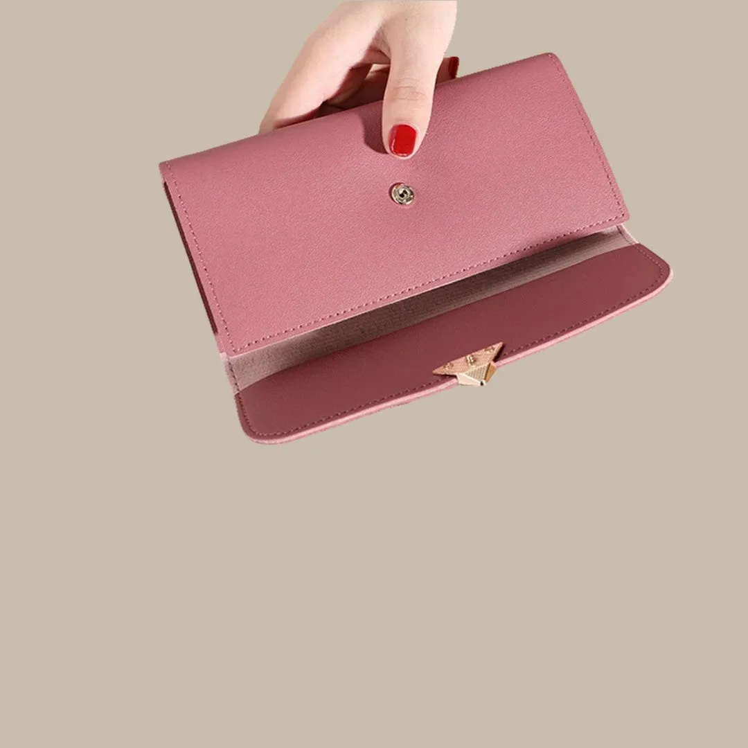 Elegant Classic Soft Leather Wallets for Women