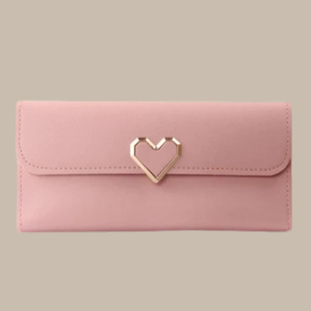 Elegant Classic Soft Leather Wallets for Women