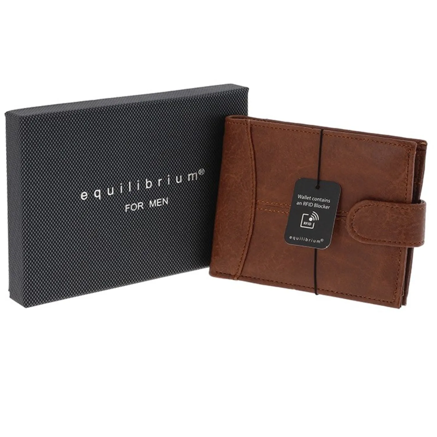 Equilibrium Stylish Modern Wallet Tan