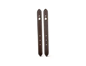 Front Straps - Chocolate Leather / Eventer MKII (Pair)