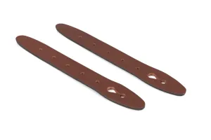 Front Straps - Tan Leather / Hadley One (Pair)