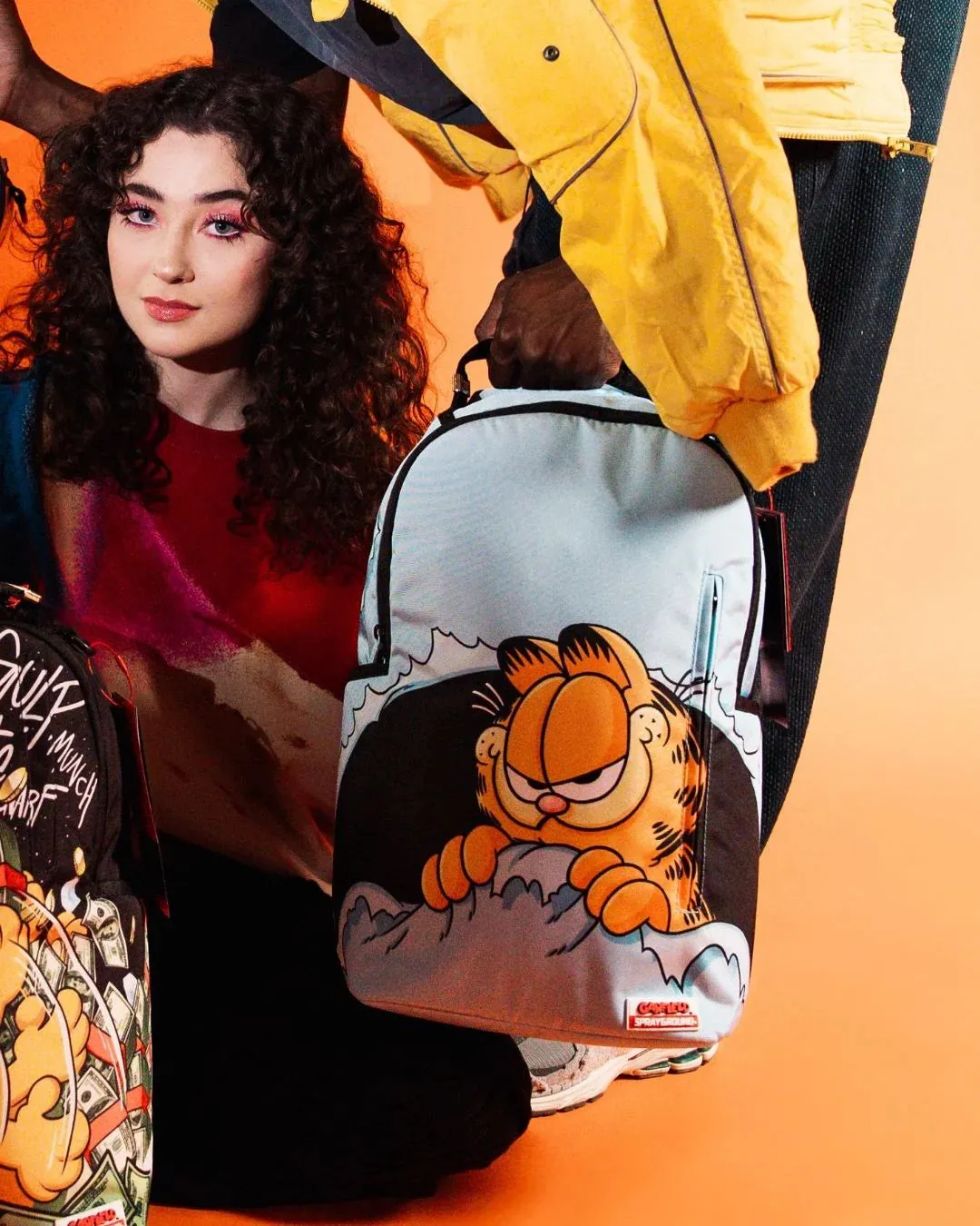 Garfield Peek A Boo Dlxsr Backpack