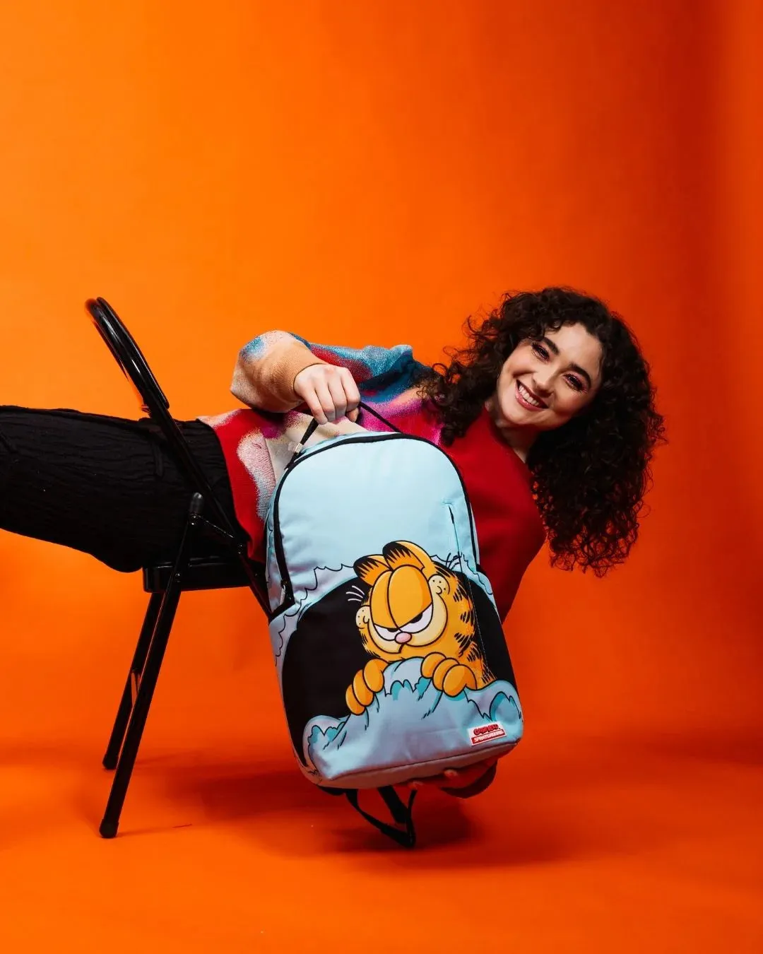 Garfield Peek A Boo Dlxsr Backpack