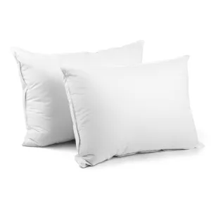 Giselle Bedding Set of 2 Duck Down Pillow - White