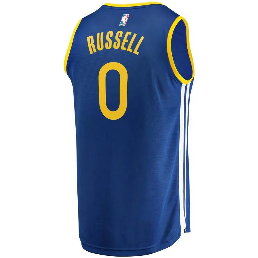 Golden State Warriors D'Angelo Russell Fanatics Branded Replica Fast Break Player Team Icon Jersey Kids - Blue | Ireland M7429A4