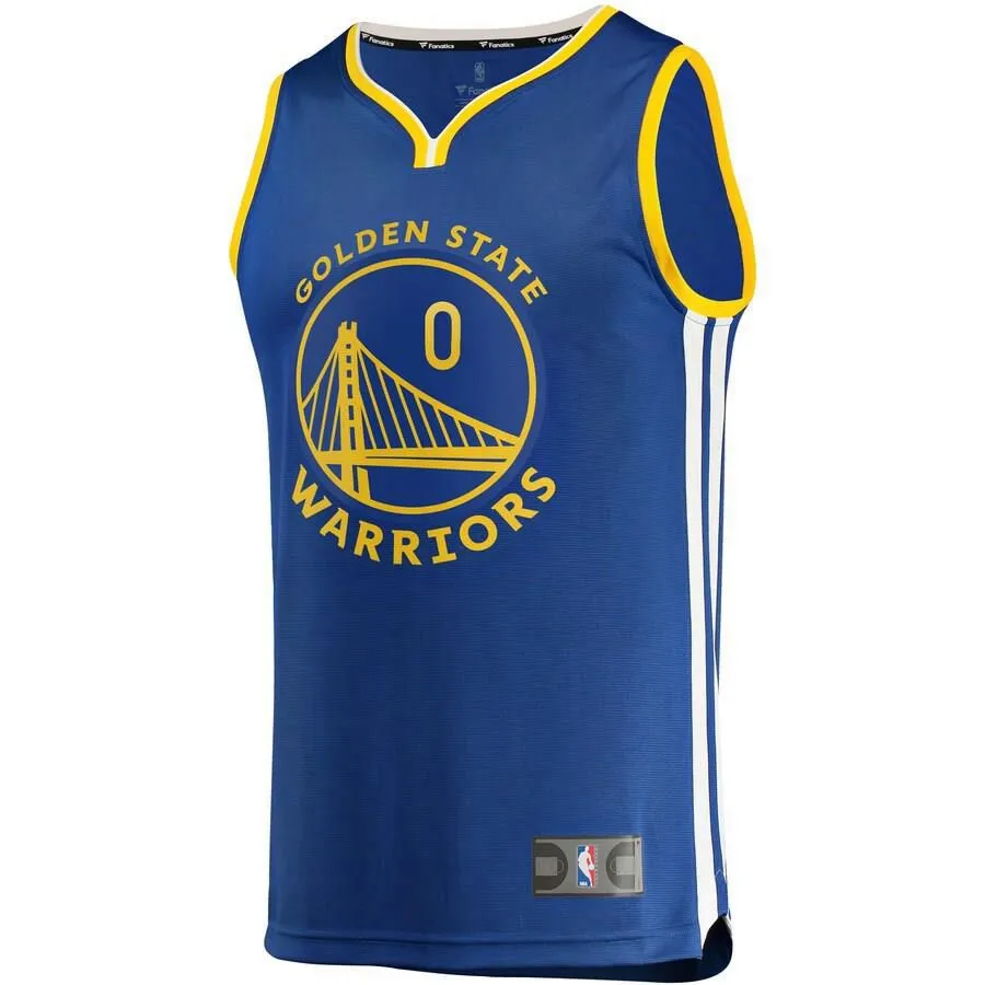 Golden State Warriors D'Angelo Russell Fanatics Branded Replica Fast Break Player Team Icon Jersey Kids - Blue | Ireland M7429A4