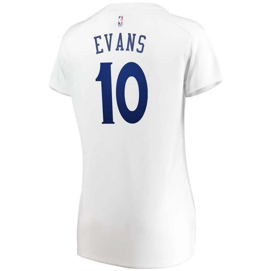 Golden State Warriors Jacob Evans Fanatics Branded Fast Break Player Association Jersey Womens - White | Ireland A1409R9