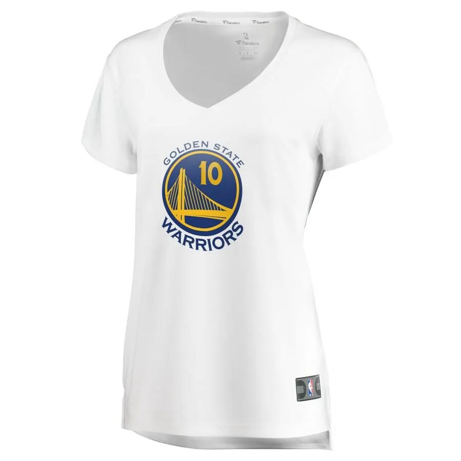 Golden State Warriors Jacob Evans Fanatics Branded Fast Break Player Association Jersey Womens - White | Ireland A1409R9