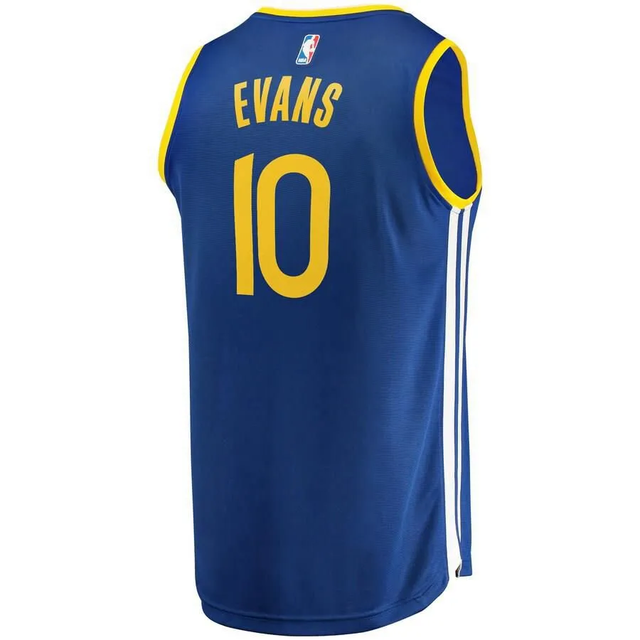 Golden State Warriors Jacob Evans Fanatics Branded Fast Break Player Icon Jersey Kids - Blue | Ireland L6417B9