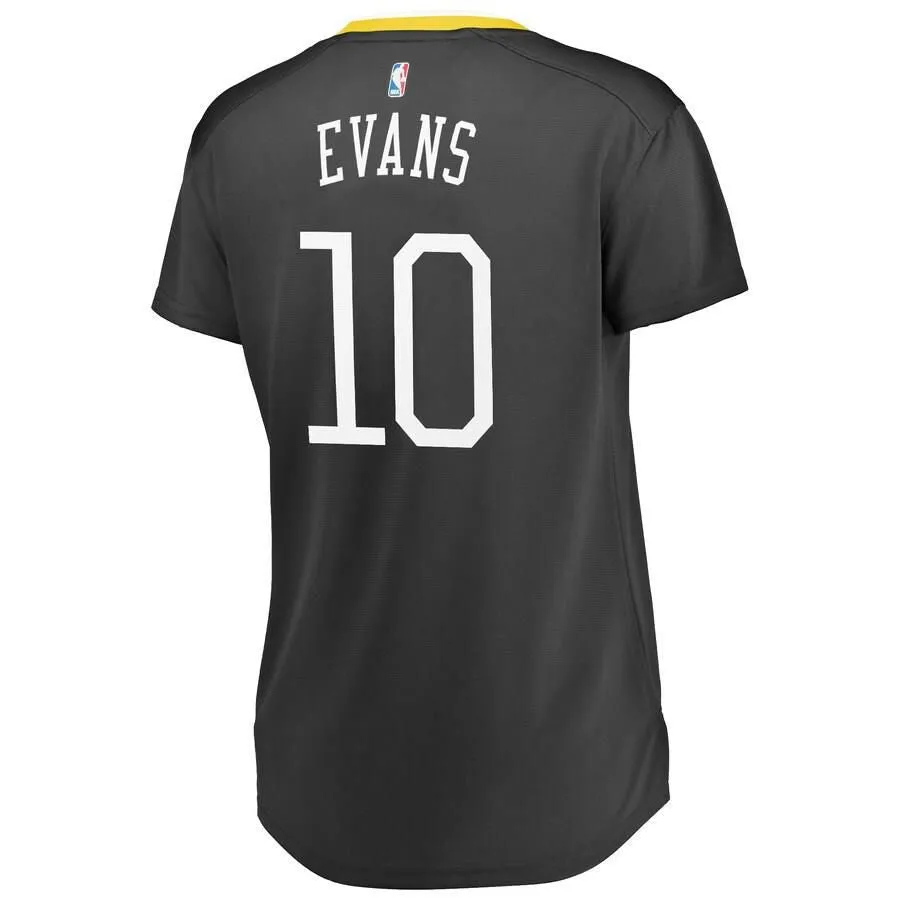 Golden State Warriors Jacob Evans Fanatics Branded Fast Break Player Statement Jersey Womens - Black | Ireland U4167L2