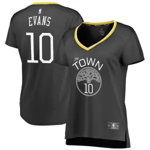 Golden State Warriors Jacob Evans Fanatics Branded Fast Break Player Statement Jersey Womens - Black | Ireland U4167L2