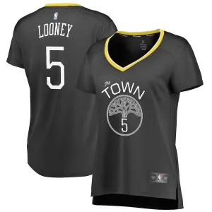 Golden State Warriors Kevon Looney Fanatics Branded Replica Fast Break Player Statement Jersey Womens - Black | Ireland V7822P9