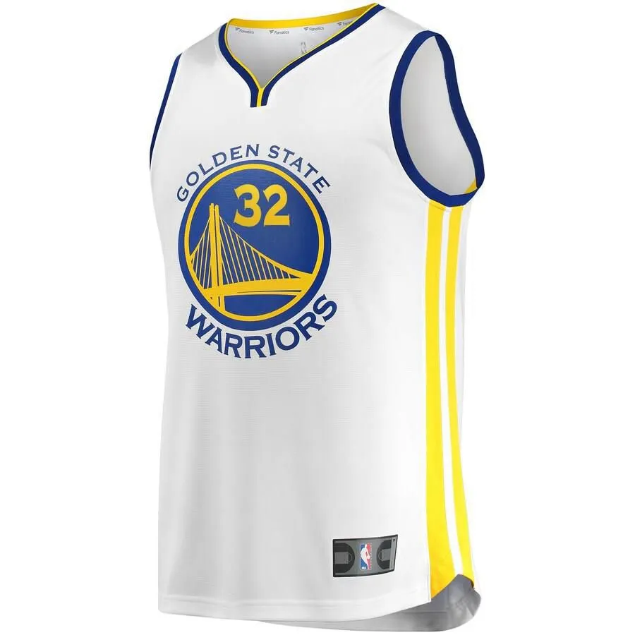 Golden State Warriors Marquese Chriss Fanatics Branded Fast Break Player Association Jersey Kids - White | Ireland D4381X7