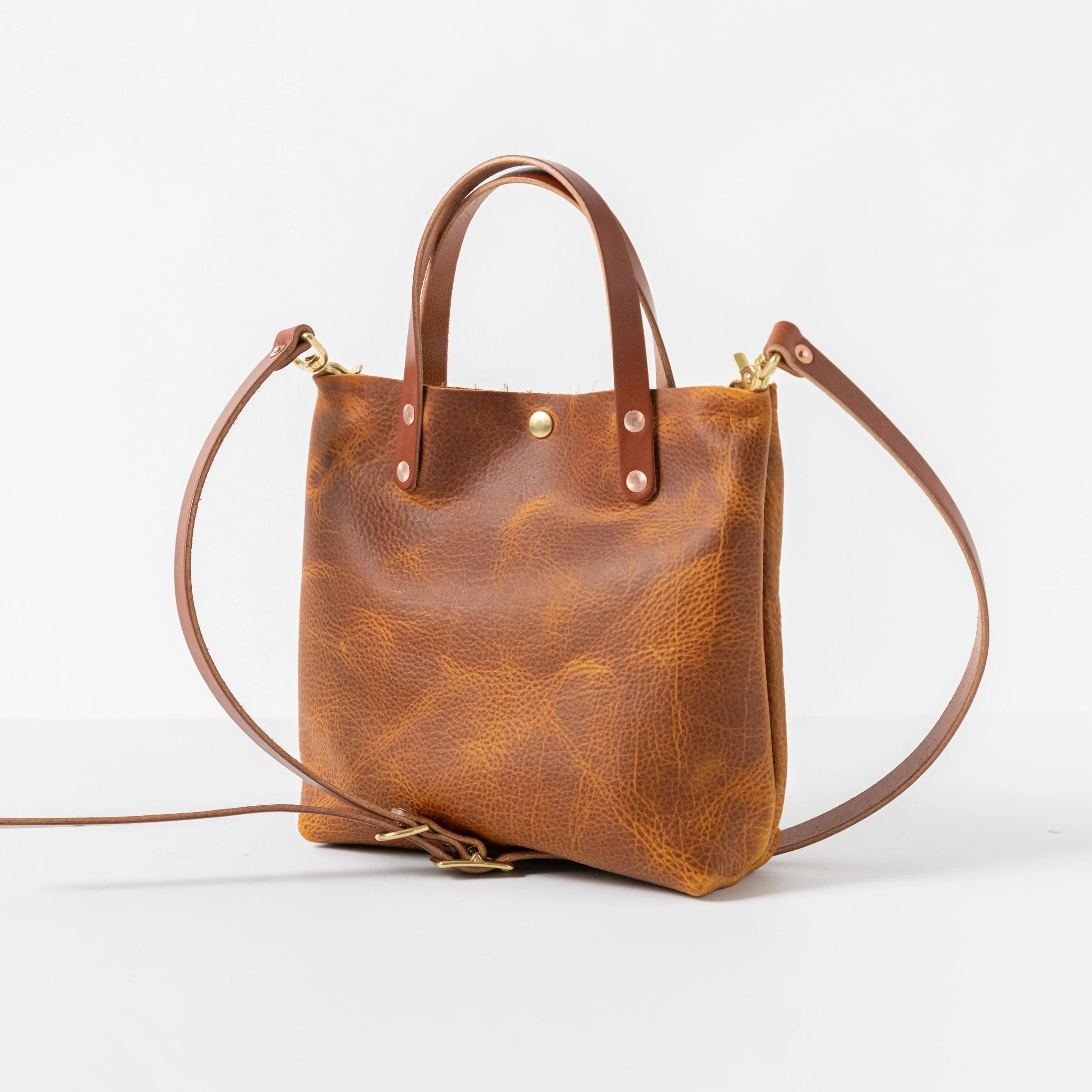 Honey Bison Mini Tote