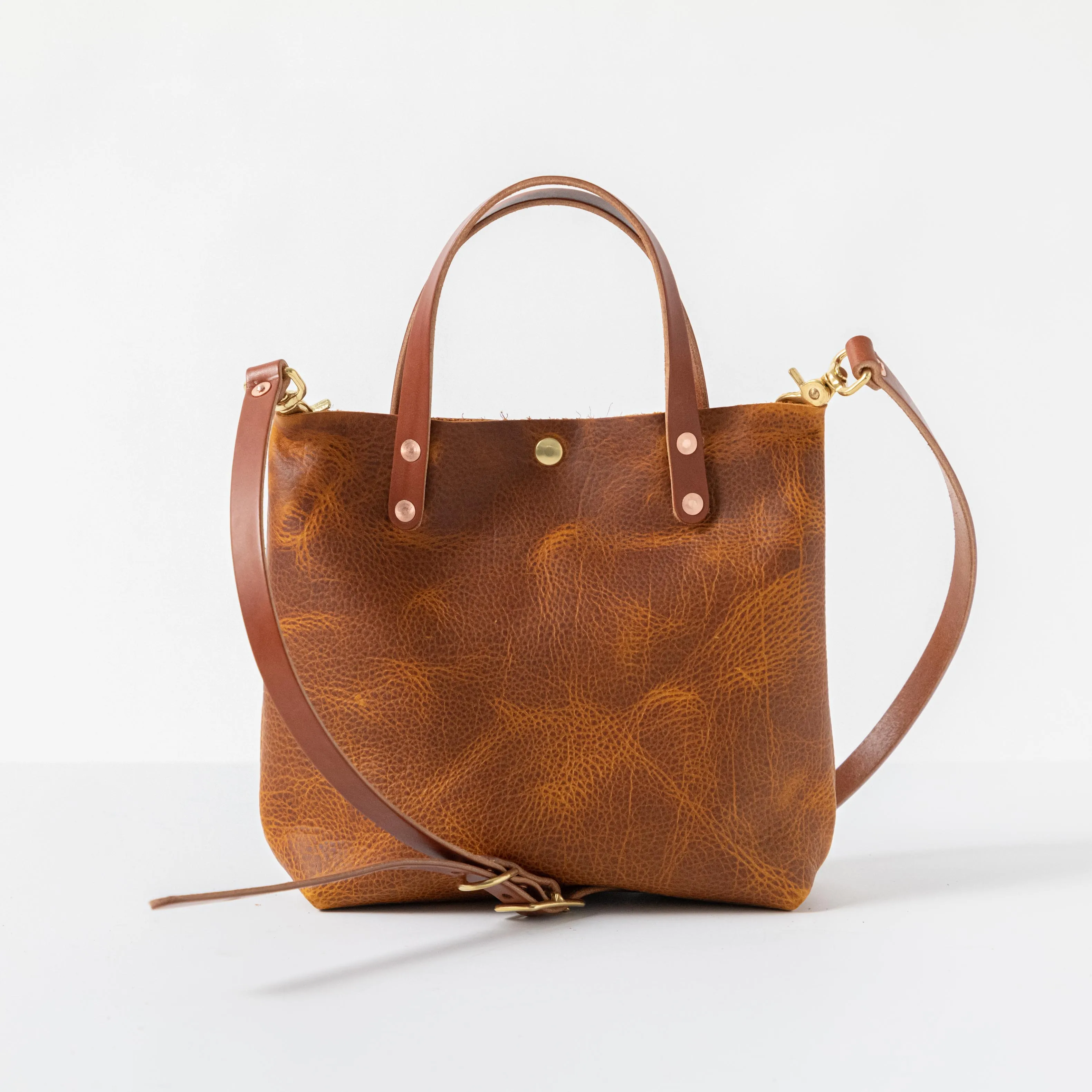 Honey Bison Mini Tote