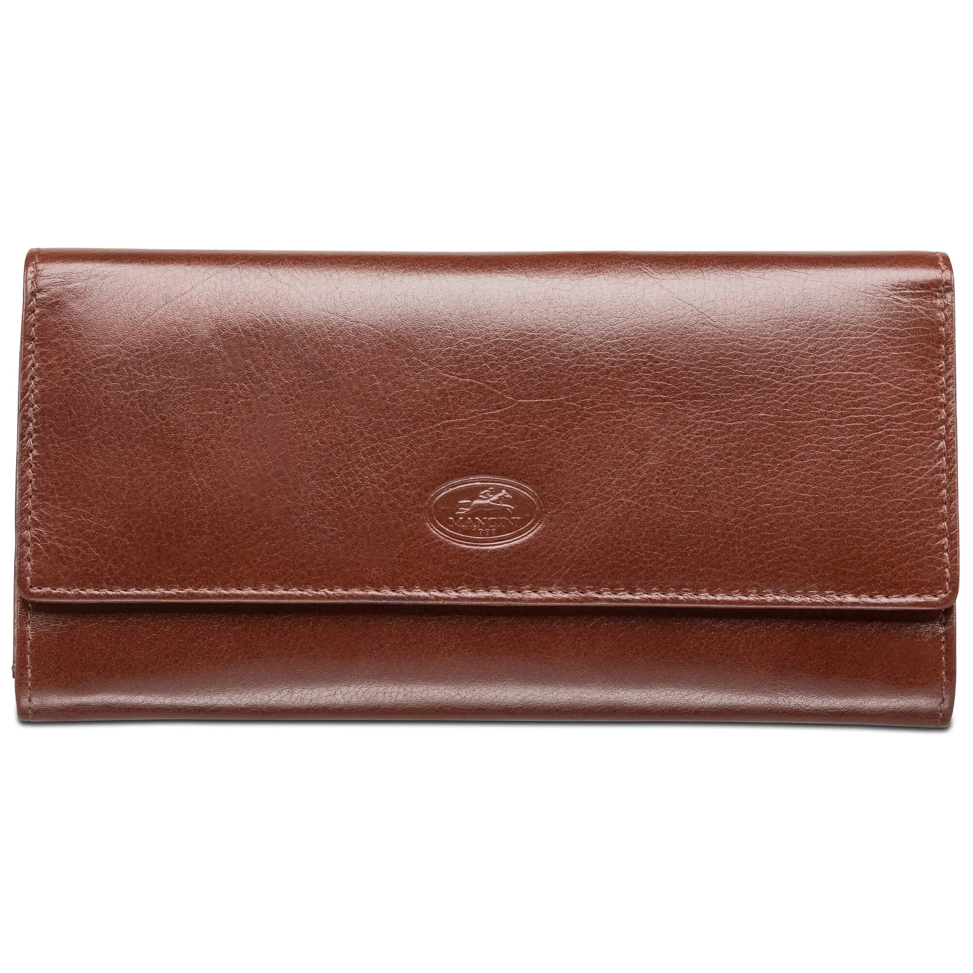 Mancini Leather Ladies’ RFID Secure Trifold Wallet