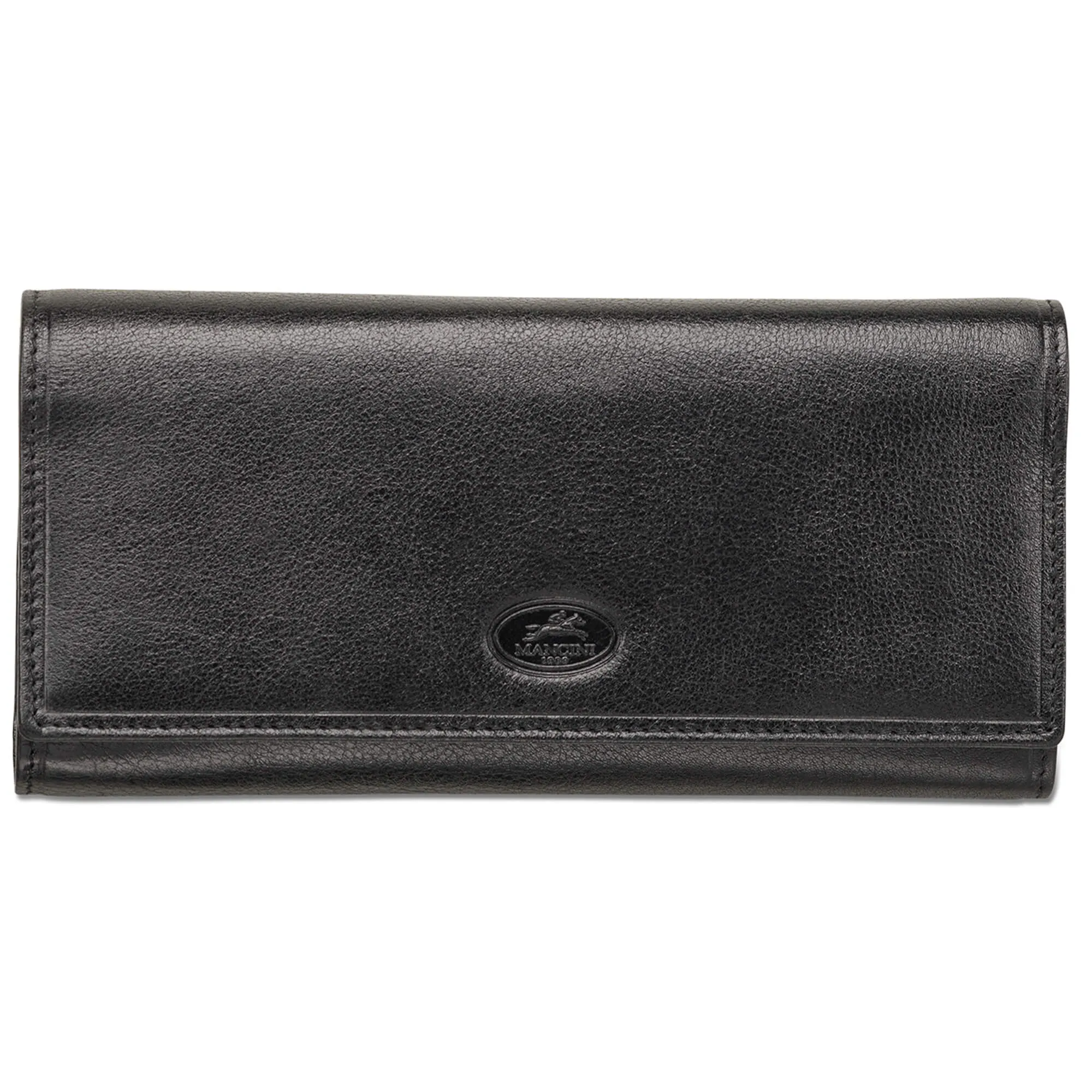 Mancini Leather Ladies’ RFID Secure Trifold Wallet