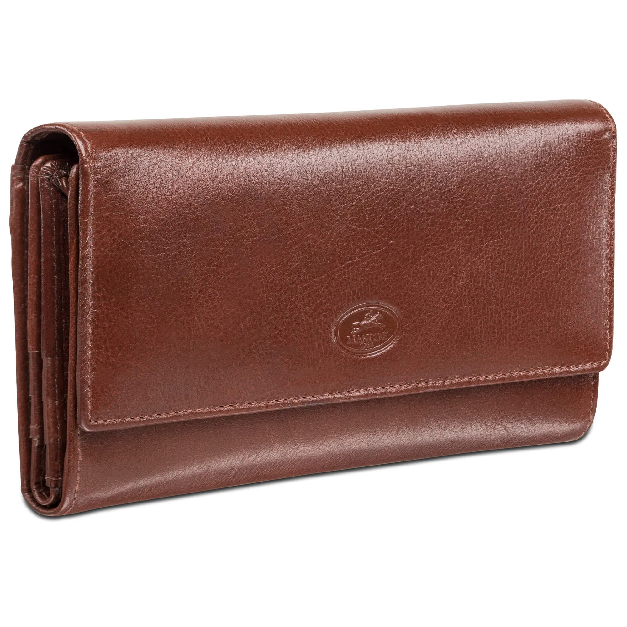 Mancini Leather Ladies’ RFID Secure Trifold Wallet