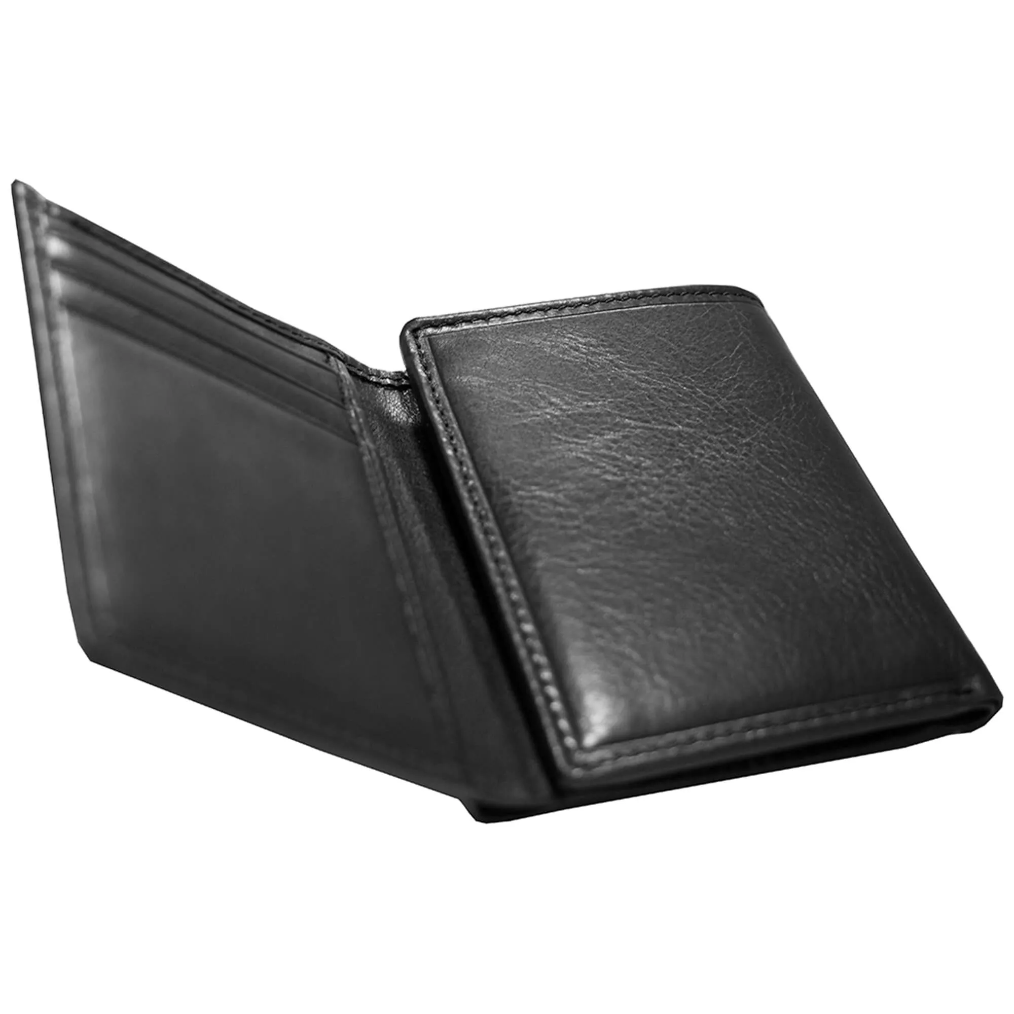 Mancini Leather Men’s RFID Secure Trifold Wallet