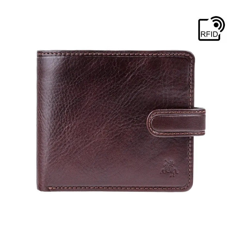 Massa Cash & Card Wallet With Extra Zip - Brown