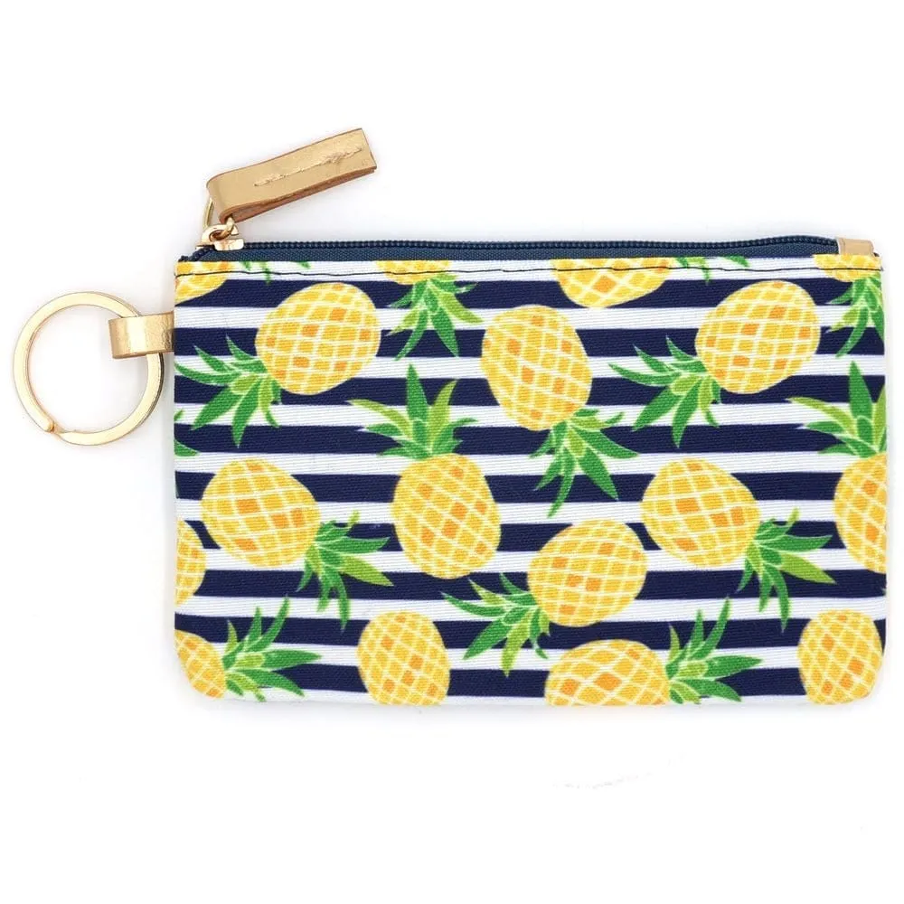 MB0157 Pineapple Lanyard ID Wallet