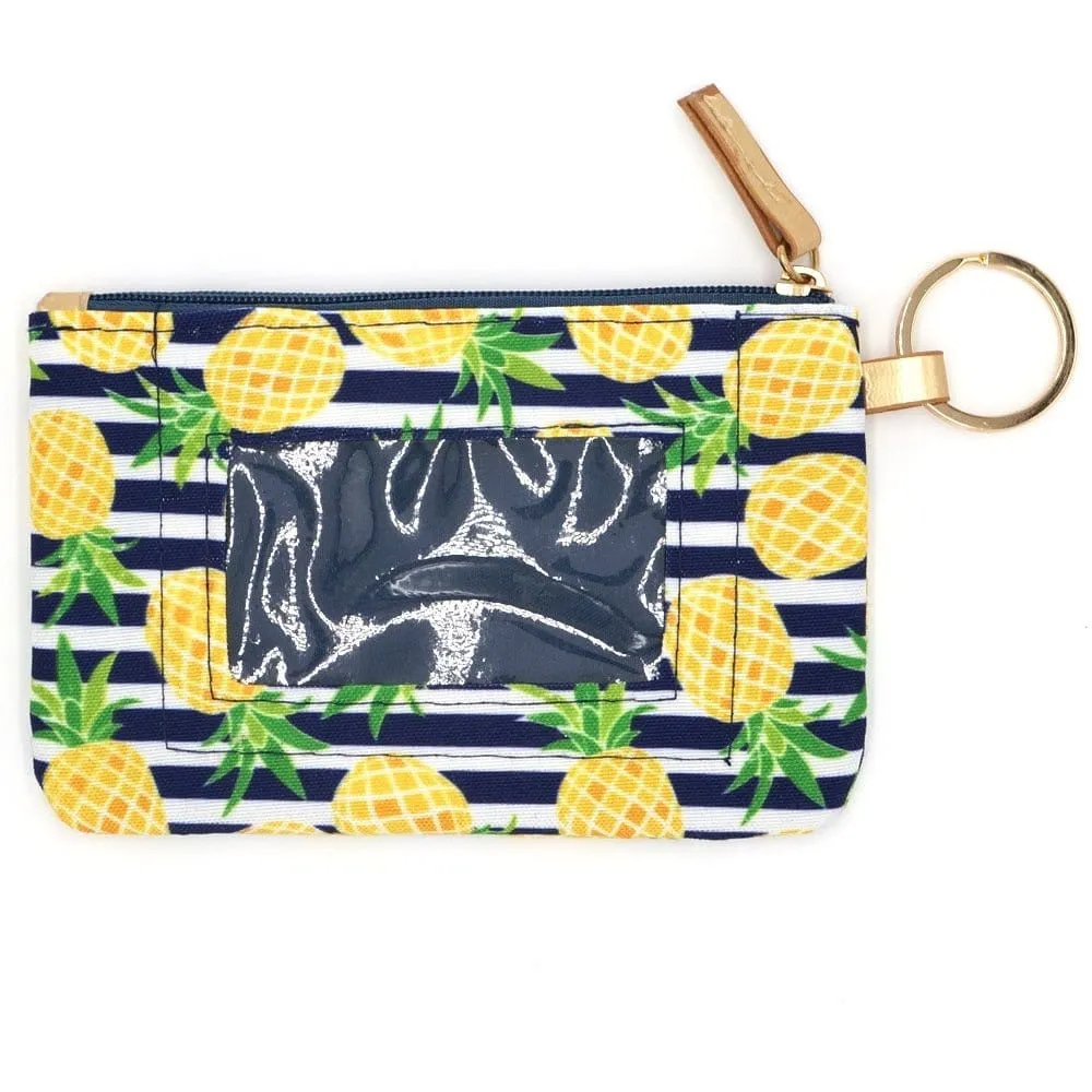 MB0157 Pineapple Lanyard ID Wallet