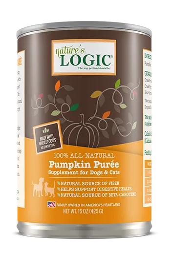 Nature's Logic Pumpkin Puree