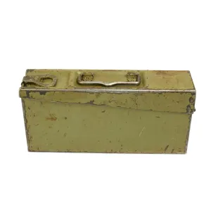 Original German MG 34/42 Ammunition Can in Postwar Green - GRADE 2