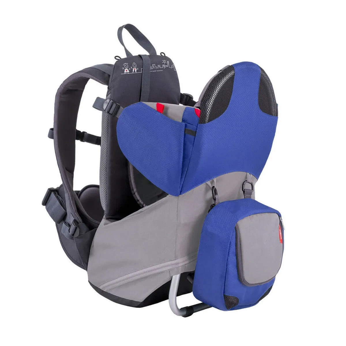 Phil & Teds Parade Baby Carrier (Blue/Grey)