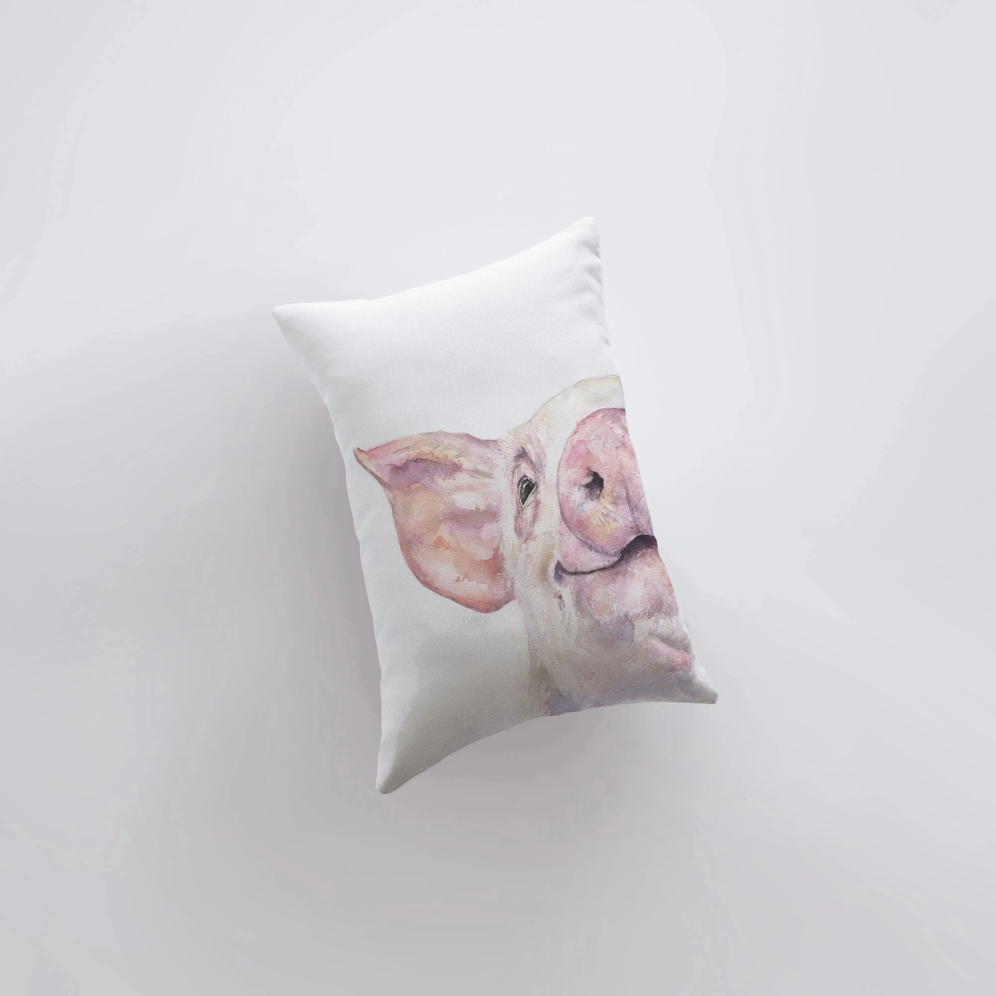 Pig | Farmhouse | 12x18 | Pillow Cover | Farm Animal | Home Decor | Country Farm Pillow | Farmhouse Decor | Throw Pillow | Room Decor | Gift