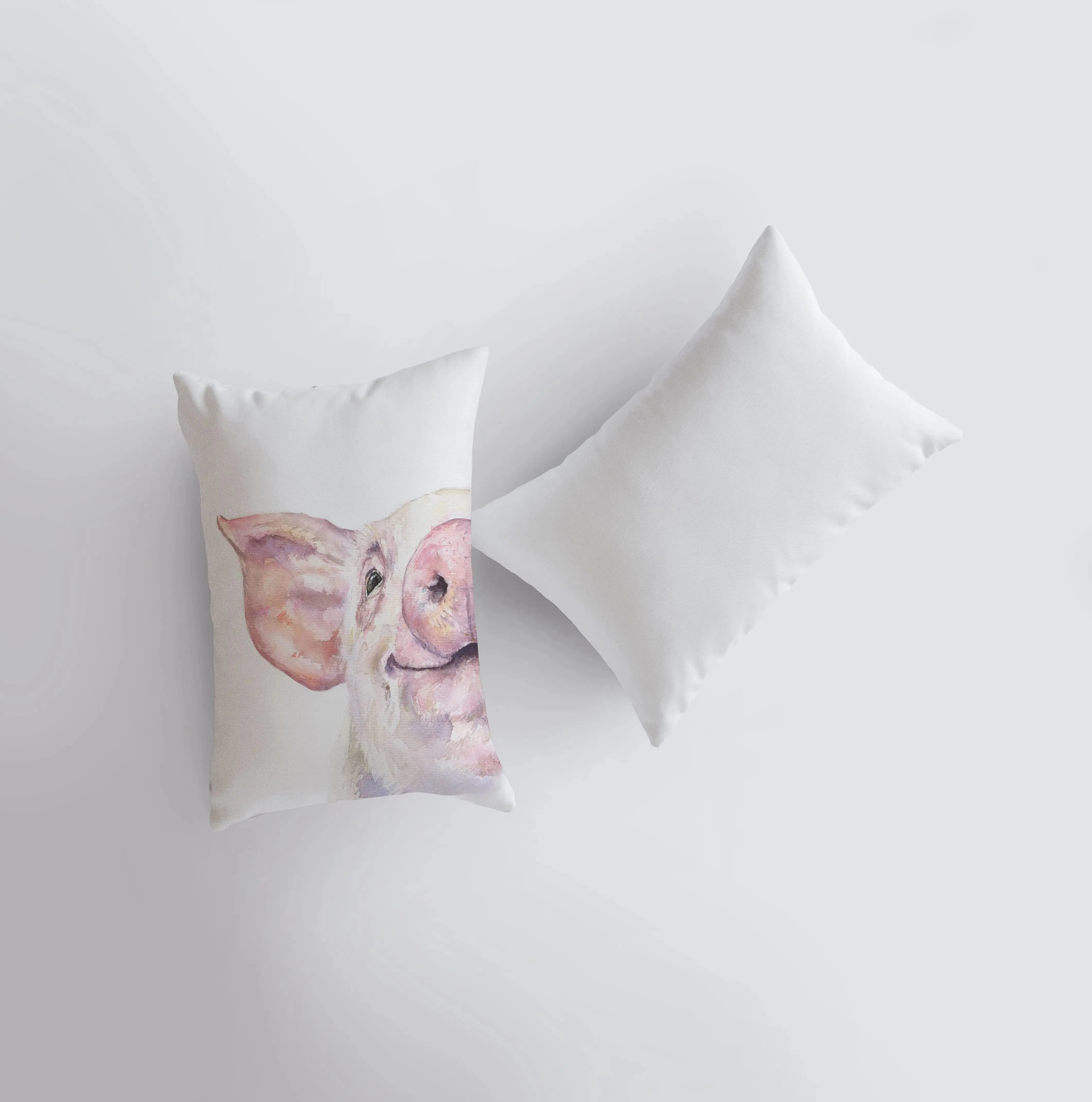 Pig | Farmhouse | 12x18 | Pillow Cover | Farm Animal | Home Decor | Country Farm Pillow | Farmhouse Decor | Throw Pillow | Room Decor | Gift