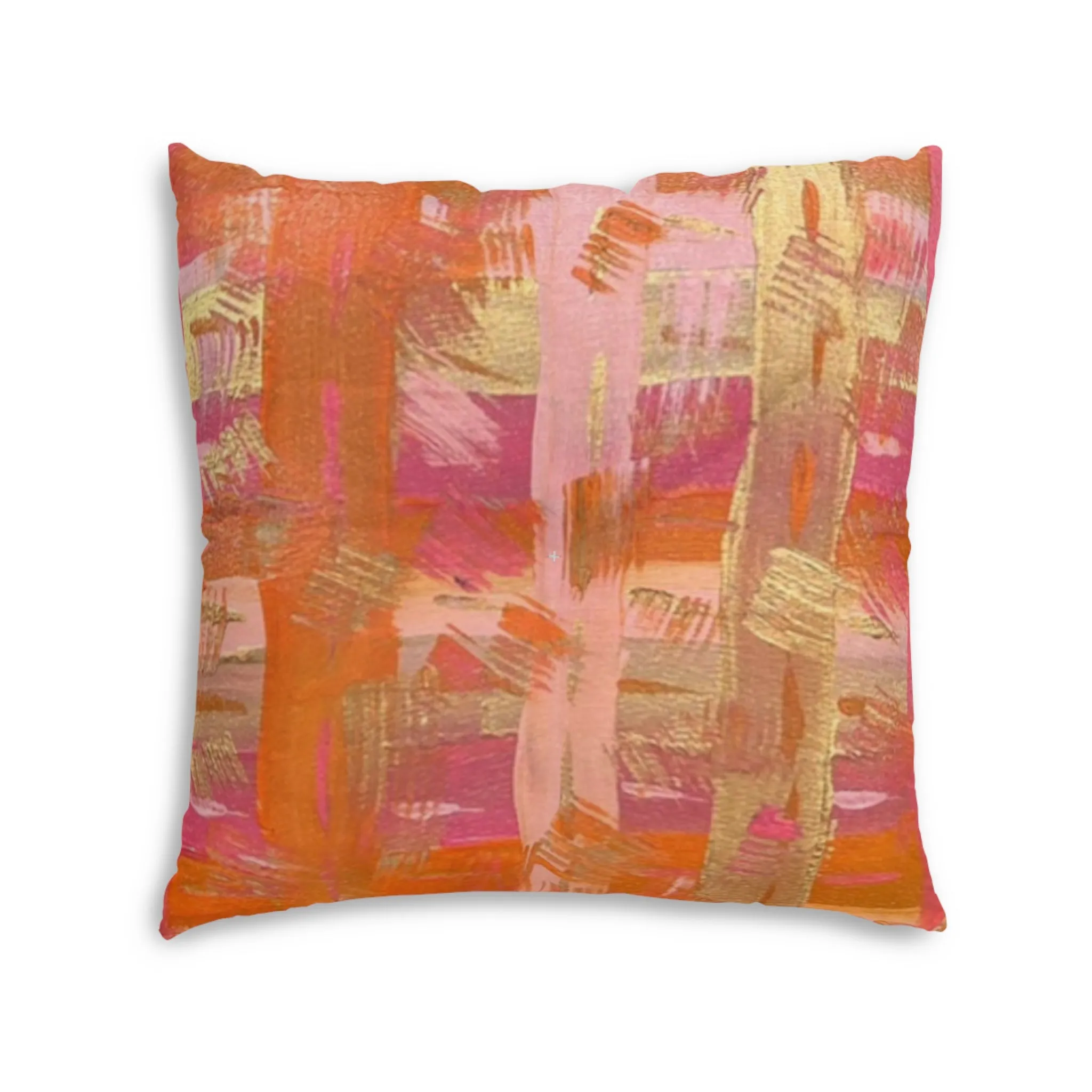 "Brushstrokes of Tennessee" Tufted Floor Pillow, Square