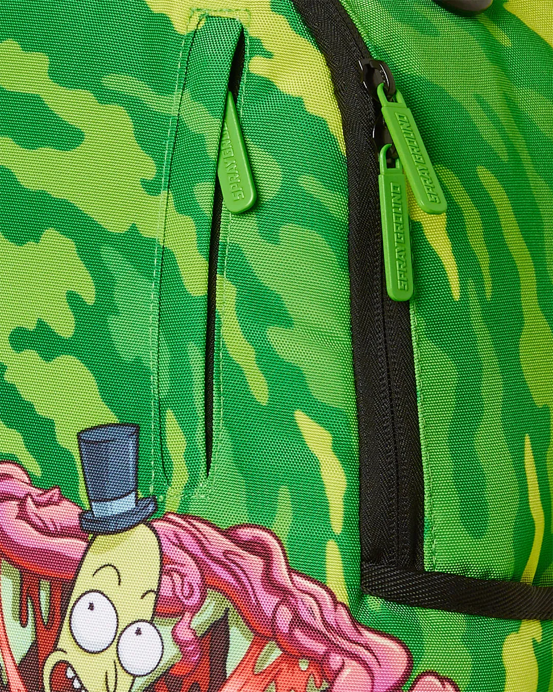 Rick Morty Split Guts Sharkmouth Backpack