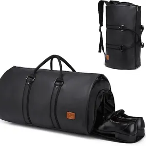 Sleek Multipurpose Duffel Bag With Convertible Straps