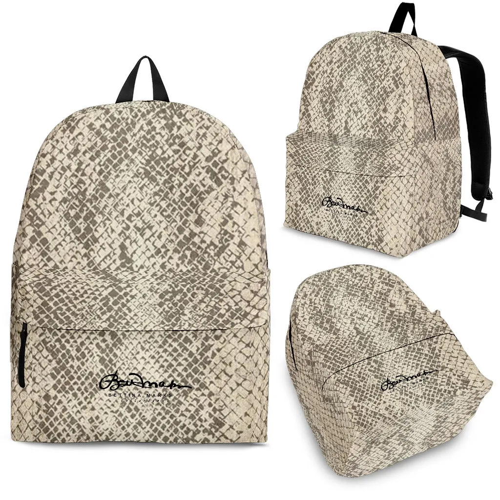 Snake Print Back Pack