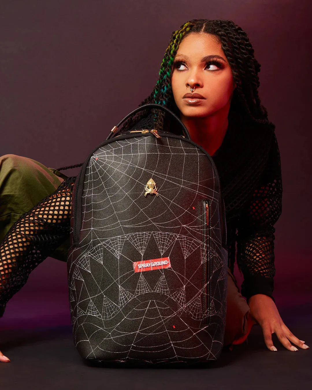 Spider Web Sharkmouth Dlxsv Backpack