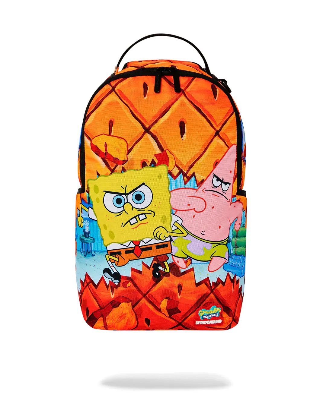 Spongebob And Patrick On The Run Dlxsr Backpack